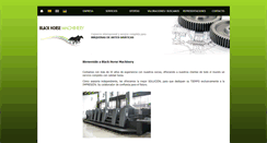 Desktop Screenshot of blackhorsemachinery.com